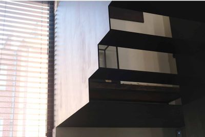 Une feuille d’acier